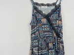 Vorschaubild 7 von Freizeitkleid Damen Mehrfarbig Gr. 42/XL Polyester Ethno Bohemian 90 cm