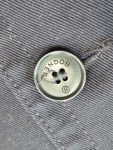 Vorschaubild 3 von Damen Blazer Gr. 38/M Business Stil Blau Baumwolle