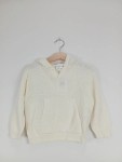 Vorschaubild 2 von Kinder Kapuzenpullover Gr. 140 Weiß Baumwolle Casual Hoodie Freizeit