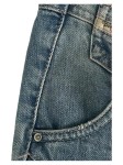 Vorschaubild 5 von Damen Wide Fit Jeans Blau W29/38 L26 Baumwolle Casual