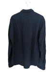 Vorschaubild 2 von Herren Jeansjacke Blau Gr. 50/L Casual Baumwolle Uni Langarm