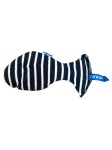 Vorschaubild 1 von Baby Kuscheltier Fisch gestreift mehrfarbig Stofftier 18cm