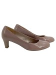 Vorschaubild 1 von Pumps Rosa Lackleder Elegant Business Gr. 39.5 Damen Slip-On