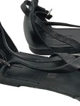 Vorschaubild 3 von Damen Sandalen Schwarz Leder Riemchen Gr. 37