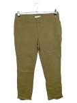 Vorschaubild 1 von Stoffhose Damen Gr. W32/40/L Oliv Baumwolle Uni Casual Freizeit L25