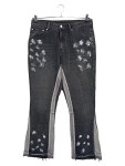 Vorschaubild 1 von Ripped Jeans Herren Grau Gr. W32/48/M Baumwolle Viskose Polyester 41 cm