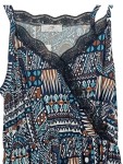 Vorschaubild 2 von Freizeitkleid Damen Mehrfarbig Gr. 42/XL Polyester Ethno Bohemian 90 cm