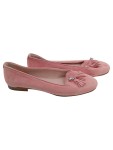 Vorschaubild 1 von Ballerinas Damen Gr. 36 Pink Wildleder Slip-On Feminin Alltag Uni