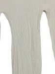 Vorschaubild 2 von Damen Strickkleid Langarm Rollkragen Beige Gr. 36/S Modern