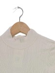 Vorschaubild 3 von Damen Strickkleid Langarm Rollkragen Beige Gr. 36/S Modern