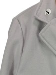 Vorschaubild 4 von Damen Leichter Mantel Gr. 36/S Grau Modern