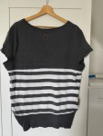 Vorschaubild 2 von Damen T-Shirt gestreift Mehrfarbig Gr. 42/XL Casual