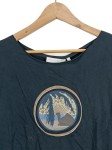Vorschaubild 2 von T-Shirt Damen Schwarz Gr. 44/XXL Baumwolle Grafisch