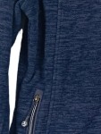 Vorschaubild 5 von Herren Fleecejacke Outdoor Sweatjacke Blau Gr. L