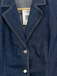 Vorschaubild 2 von Damen Jeansjacke Blazer Gr. 38 M Blau Casual Baumwolle
