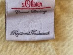 Vorschaubild 4 von Kinder T-Shirt Gr. 152 Gelb Casual Ärmellos Schriftzug