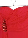 Vorschaubild 3 von Damen Abendkleid Ballkleid Gr. 34 Rot Elegant