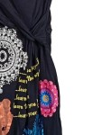 Vorschaubild 4 von Damen Freizeitkleid Gr. 36/S Mehrfarbig Casual Viskose