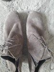 Vorschaubild 3 von Damen Stiefeletten Gr. 39.5 Grau Casual Schnürung Reißverschluss