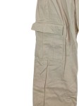Vorschaubild 3 von Cargohose Damen Beige Gr. W29/38/M Baumwolle Uni Casual 70 cm 72 cm