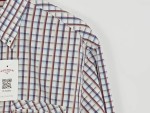 Vorschaubild 5 von Freizeithemd Herren Gr. 44/XS Mehrfarbig Baumwolle Kariert Casual 70 cm