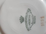 Vorschaubild 6 von Tasse mit Untertasse Beige Porzellan Blumen Florales Muster