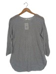 Vorschaubild 1 von Damen Strickkleid Gr. 38;M Grau Lochmuster Casual