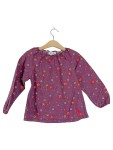 Vorschaubild 1 von Langarmshirt Mädchen Gr. 98 Lila Sterne Baumwolle