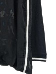 Vorschaubild 4 von Damen Langarmshirt Gr. 42 Schwarz Blumenmuster Casual
