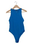 Vorschaubild 1 von Damen Body Ärmellos Blau Gr. M Basic Polyester Alltag