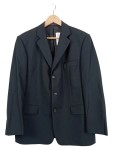 Vorschaubild 1 von Herren Sakko Business Wolle Gr. 52/XL Schwarz Elegant Anzugjacke