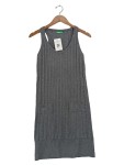 Vorschaubild 1 von Strickkleid L Grau Rippstrick Freizeitkleid Damen
