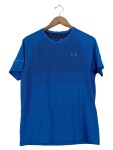 Vorschaubild 1 von Sportshirt Herren Gr. 52/L Blau Polyester Strukturmuster Sportlich
