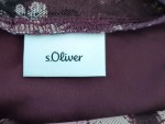 Vorschaubild 6 von Damen Festliches Kleid Blumenmuster Elegant Braun Gr. 40 L