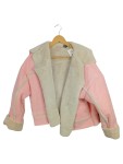 Vorschaubild 1 von Fleecejacke Damen Pink XL Uni Fellbesatz Freizeit