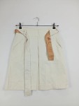 Vorschaubild 6 von Damen Faltenrock 40 Beige Casual Kartenmuster Gürtel