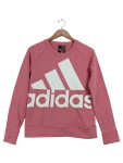 Vorschaubild 1 von Damen Sweatshirt Pink S Logo Print Sportlich Baumwolle Polyester