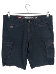 Vorschaubild 1 von Cargo Shorts Herren Gr. W32/48/M Schwarz Baumwolle Elasthan