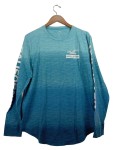 Vorschaubild 1 von Herren Langarmshirt Blau XL Logo Baumwolle Freizeit