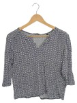 Vorschaubild 1 von Damen Bluse Gr. 40/L Mehrfarbig Abstrakt Muster Casual