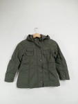 Vorschaubild 2 von Mädchen Parka Jacke Grün Gr. 128 Kapuze Gesteppt Freizeit