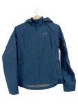 Vorschaubild 1 von Damen Outdoorjacke Blau Gr. 36/S Winddicht Kapuze Polyester