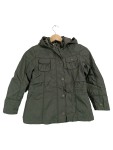 Vorschaubild 1 von Mädchen Parka Jacke Grün Gr. 128 Kapuze Gesteppt Freizeit