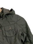 Vorschaubild 3 von Mädchen Parka Jacke Grün Gr. 128 Kapuze Gesteppt Freizeit