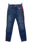 Vorschaubild 1 von Jeans Regular Fit Damen Blau Gr. W30/38/M Baumwolle Streifen Casual 38 cm