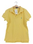 Vorschaubild 1 von Poloshirt Damen Gelb Gr. 38/M Kurzarm Baumwolle Casual