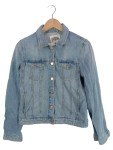 Vorschaubild 1 von Jeansjacke Damen Blau Gr. 38/M Casual Langarm Baumwolle