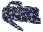 Vorschaubild 4 von Damen Festliches Kleid Blumenmuster Elegant Braun Gr. 40 L