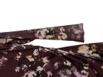 Vorschaubild 3 von Damen Festliches Kleid Blumenmuster Elegant Braun Gr. 40 L