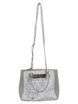 Vorschaubild 1 von Damen Henkeltasche Logo-Print Mehrfarbig 26x23cm Alltag Modern